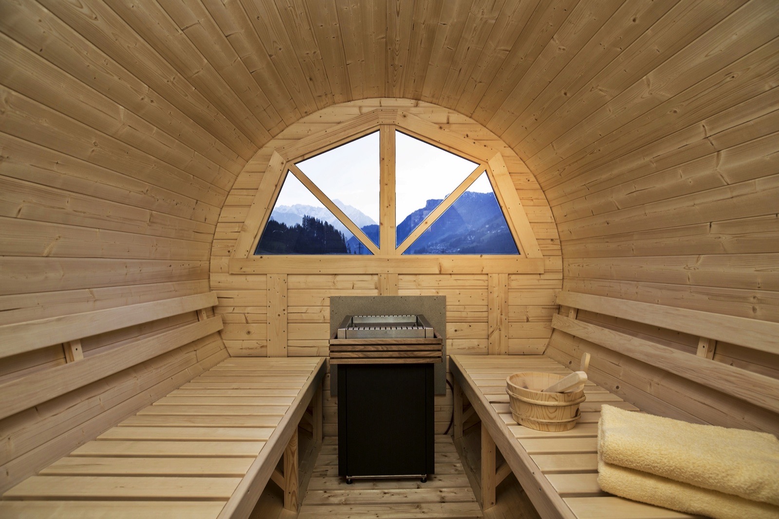Gartensauna im Ferienstadl Untertann